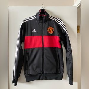 EUC adidas Manchester United Zip-Up Size Small